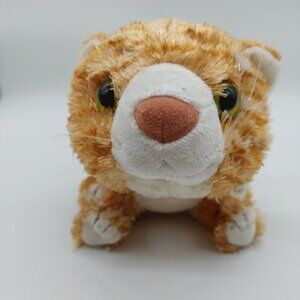 Big Head First Striped Tabby Cat 10” Plush Stuffed 2002